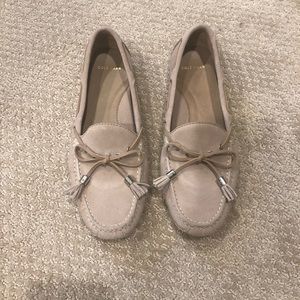 Cole Haan Tan Suede moccasins